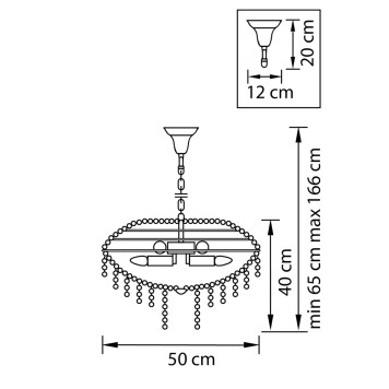 Люстра Osgona Classic 700120-1