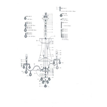 Люстра Osgona Classic 700162-3