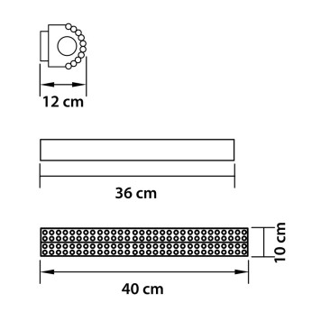 Бра Osgona Monile 704632-2