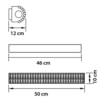 Бра Osgona Monile 704644-2