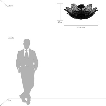 Светильник потолочный Osgona Riccio 705184-2