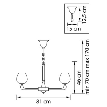 Люстра Osgona Delta 706082-1