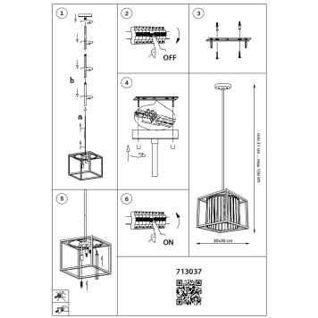 Люстра Osgona Regolo 713037-7