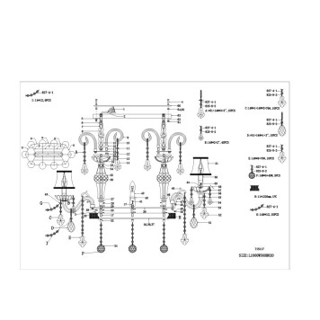 Люстра Osgona Nativo 715117-3