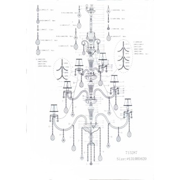 Люстра Osgona Nativo 715287-4