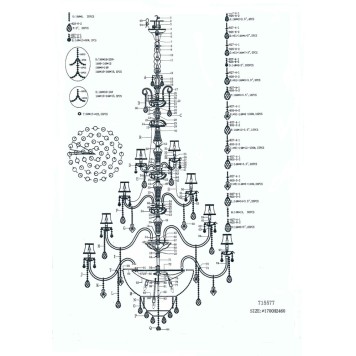 Люстра Osgona Nativo 715577-4