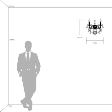 Бра Osgona Champa 775623-1