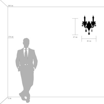 Бра Osgona Ampollo 786622-1