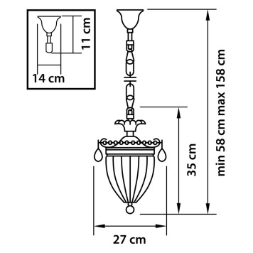 Люстра Osgona Schon 790031-2