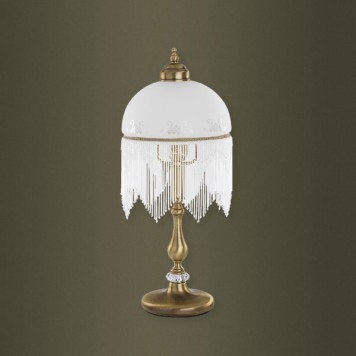 Лампа настольная Kutek Palermo Swarovski PAL-LG-1(P)SW