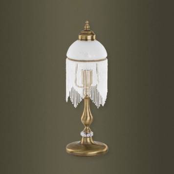 Лампа настольная Kutek Palermo Swarovski PAL-LN-1(P)SW