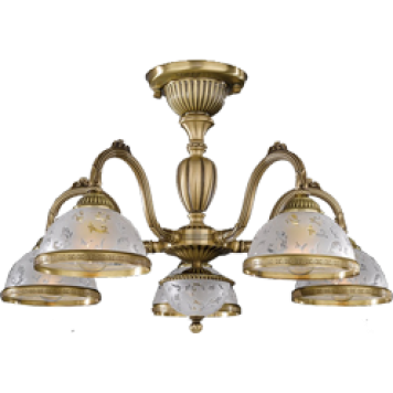 Светильник потолочный Reccagni Angelo PL 6222/5-1