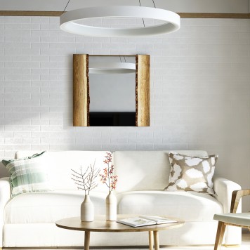 Зеркало Runden Дуб с корой V20065-1