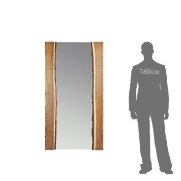 Зеркало Runden Дуб с корой V20066-11