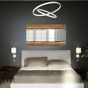 Зеркало Runden Дуб с корой V20066-1