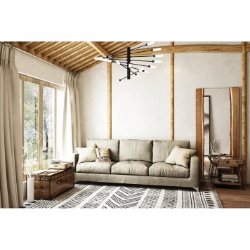 Зеркало Runden Дуб с корой XL V20174-2