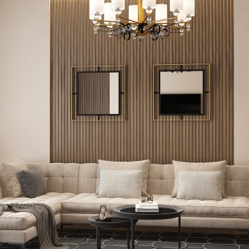 Зеркало Runden Квадрум V20175-1