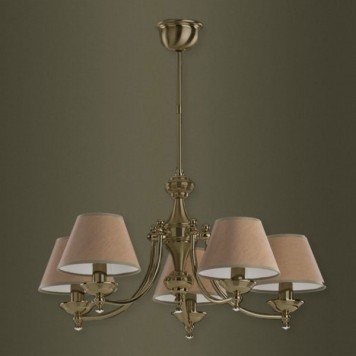 Люстра Kutek San Marino Swarovski Shades SAN-ZW-5(P/A)SW