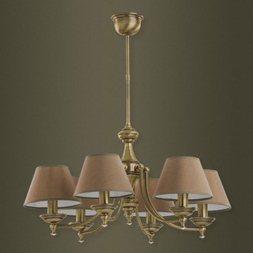 Люстра Kutek San Marino Swarovski Shades SAN-ZW-6(P/A)SW