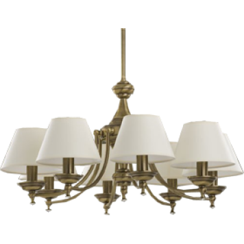 Люстра Kutek San Marino Swarovski Shades SAN-ZW-8(P/A)SW-2