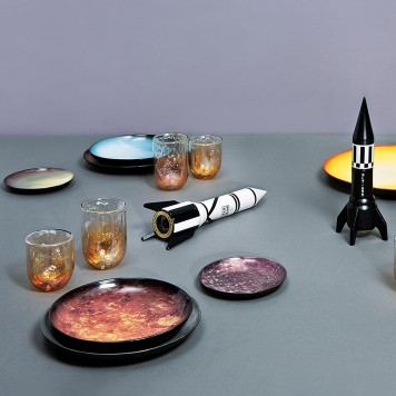 Тарелка декоративная Seletti Cosmic Diner 10828-2