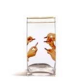 Ваза декоративная Seletti Toiletpaper Glass Vase 14153