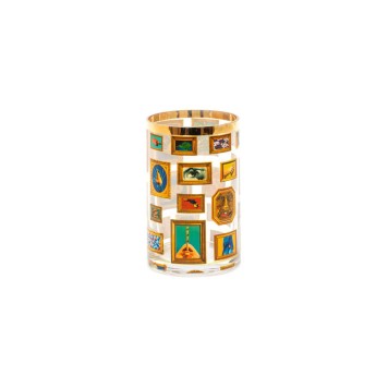 Ваза декоративная Seletti Toiletpaper Glass Vase 14162