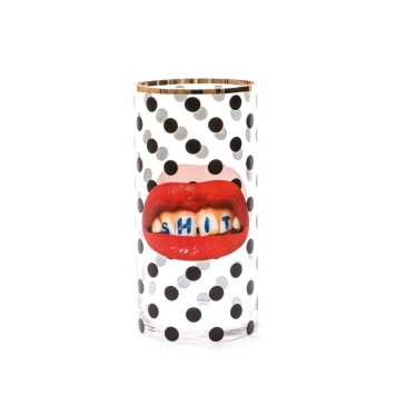 Ваза декоративная Seletti Toiletpaper Glass Vase 14170