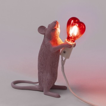 Лампа настольная Seletti Mouse Lamp 15220SV-5