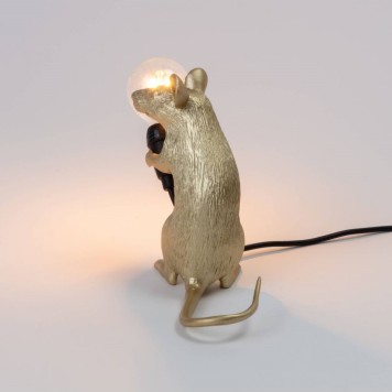 Лампа настольная Seletti Mouse Lamp 15231-4