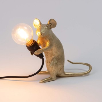 Лампа настольная Seletti Mouse Lamp 15231-5