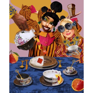 Кофейная пара Seletti Hybrid 9161-1