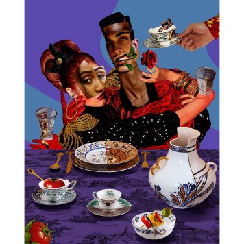 Кофейная пара Seletti Hybrid 9163-1