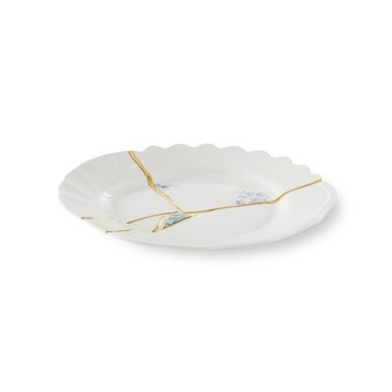 Тарелка декоративная Seletti Kintsugi 9603-4