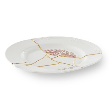 Тарелка декоративная Seletti Kintsugi 9611