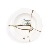 Тарелка декоративная Seletti Kintsugi 9621