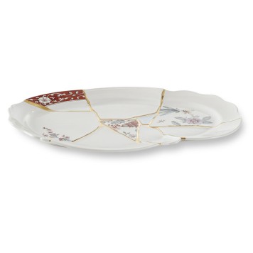 Тарелка декоративная Seletti Kintsugi 9655-4