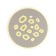 Светильник настенно-потолочный Sonex Pebbles 3024/28WL