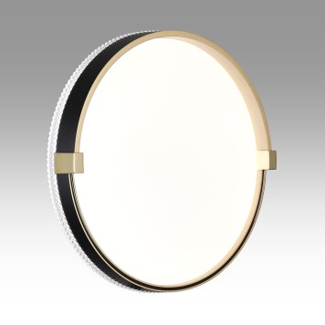 Светильник настенно-потолочный Sonex Olidi Black 7647/CL-3