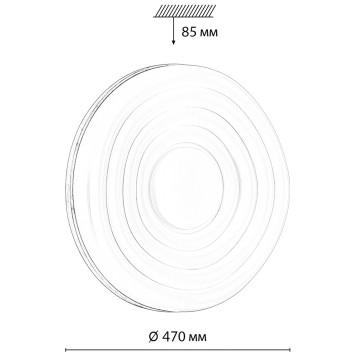 Светильник потолочный Sonex Fass Wood 7674/EL-4