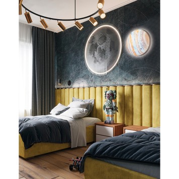 Светильник настенно-потолочный Sonex Jupiter 7724/AL-1