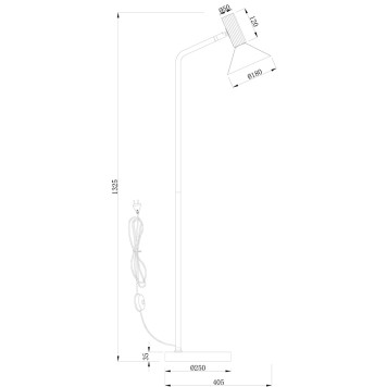 Торшер Stilfort Martinini 2182/05/01F - мятая коробка-1