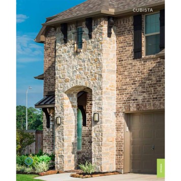 Уличный настенный светильник ST-Luce Cubista SL077.411.01-2