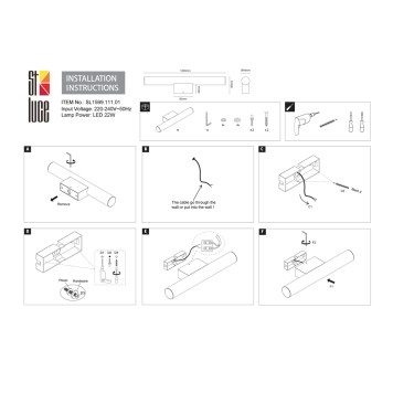 Подсветка для зеркала St-Luce Curra SL1599.111.01-9