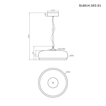 Люстра ST-Luce Ripple SL6014.503.01-5