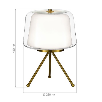 Лампа настольная ST-Luce Pandora SL6127.304.01-4