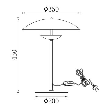 Лампа настольная ST-Luce Armonico SL6502.204.01-8