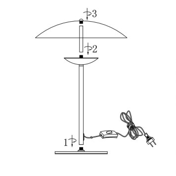 Лампа настольная ST-Luce Armonico SL6502.204.01-9