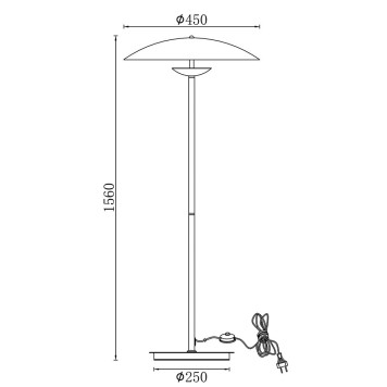 Торшер ST-Luce Armonico SL6502.205.01-4