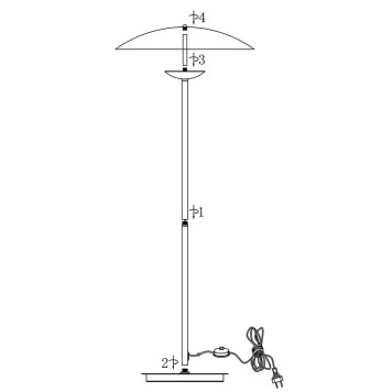 Торшер ST-Luce Armonico SL6502.205.01-5